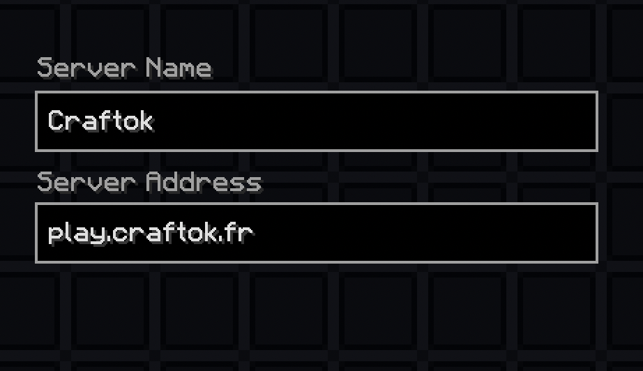 Rejoindre Craftok
