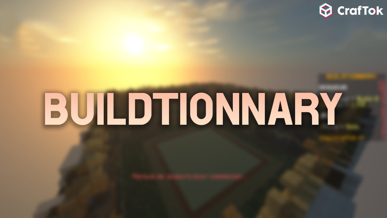 Nouveau jeu : Le BUILDTIONNARY